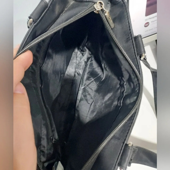 Disney Lady and The Tramp Black Nylon Shoulder Bag/Purse - Picture 13 of 15